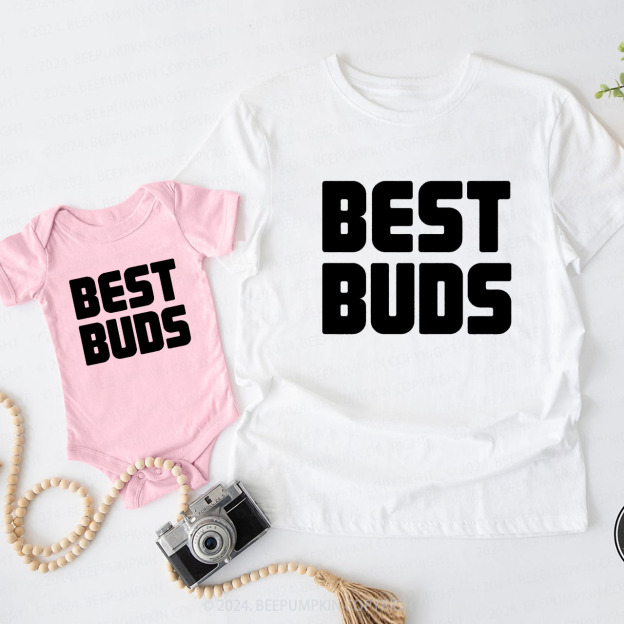 Best Buds Daddy And Me Matching Shirt