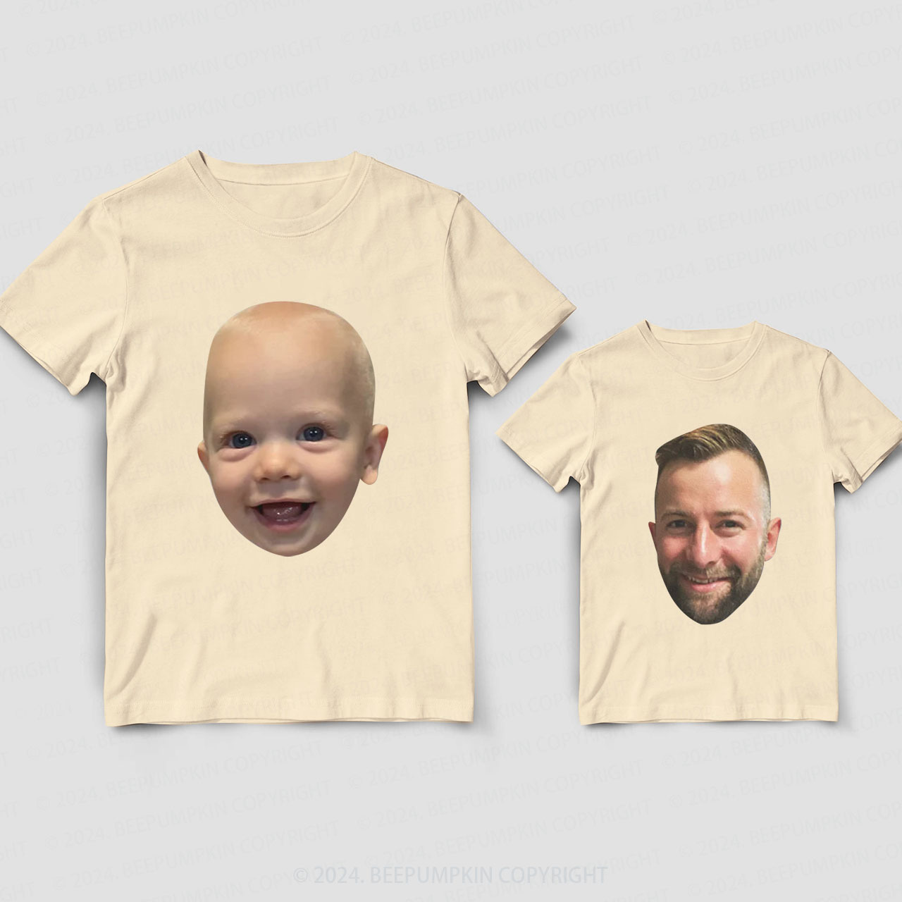 Personalized Photo Daddy And Me Matching Shirt