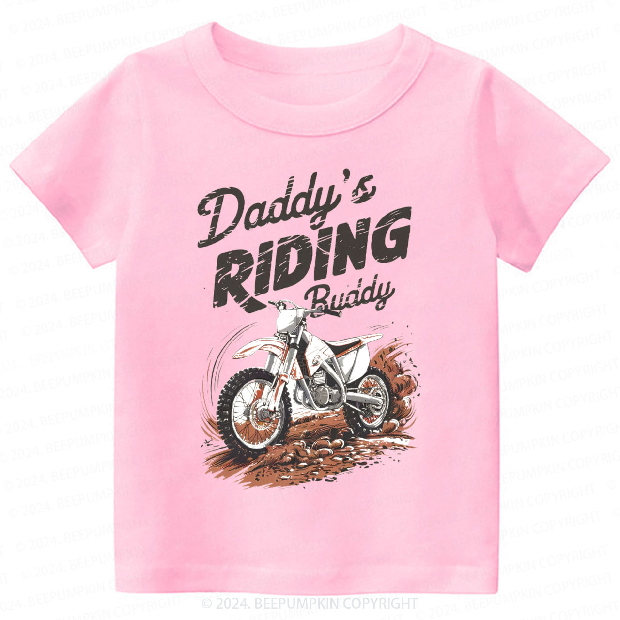 Retro Dirt Bike Toddler&Kids Tees