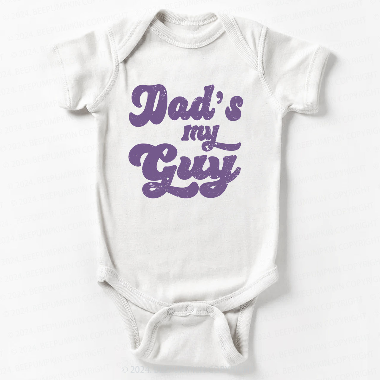 Daddy's My Guy Retro Bodysuit For Baby 