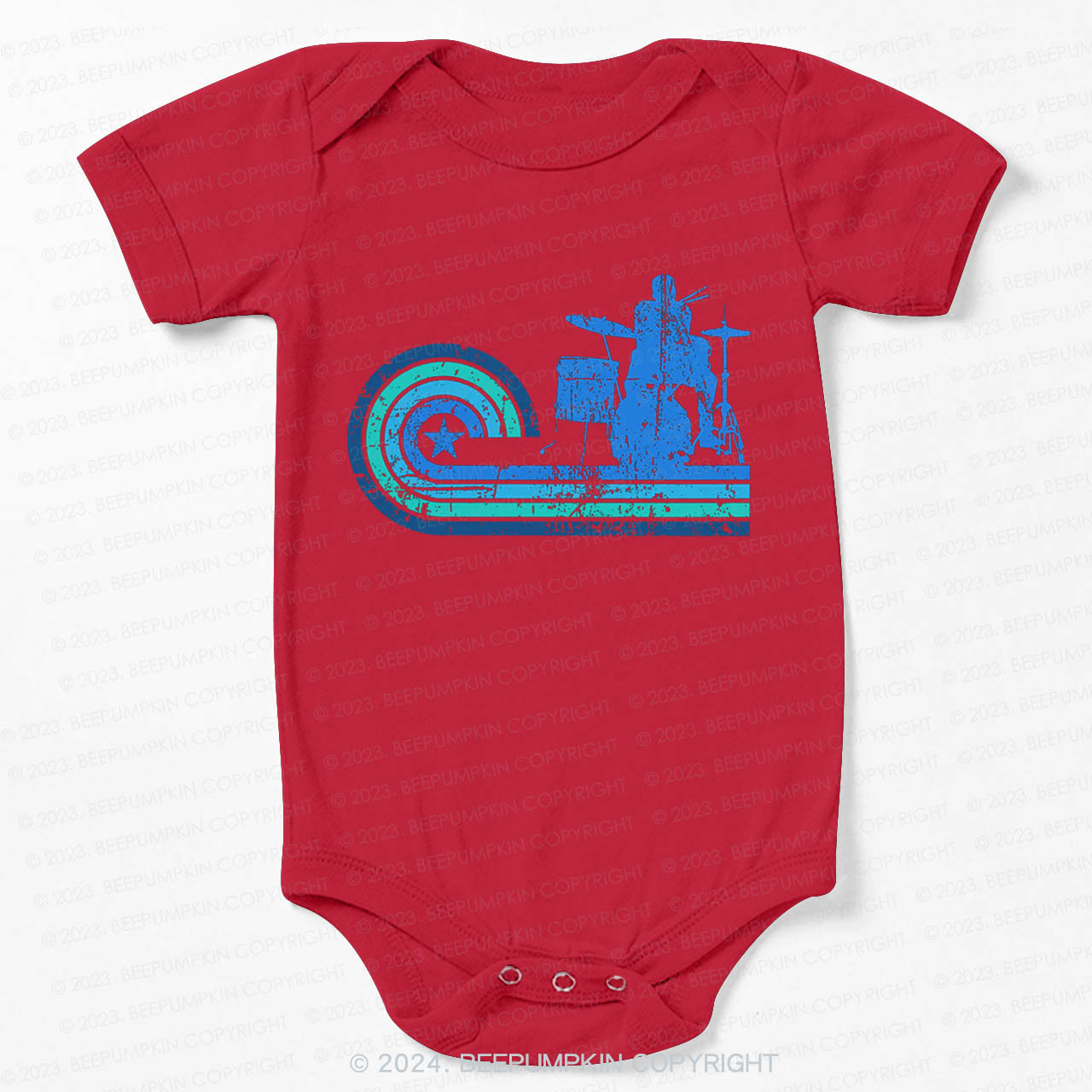 Heavy Metal Bodysuit For Baby 8