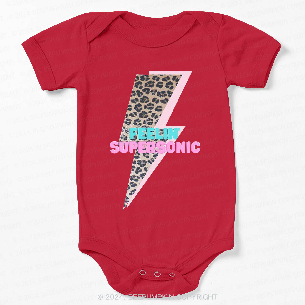 Rock Leopard Bodysuit For Baby 8