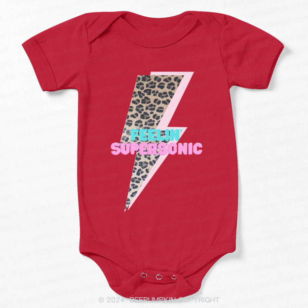 Rock Leopard Bodysuit For Baby 8