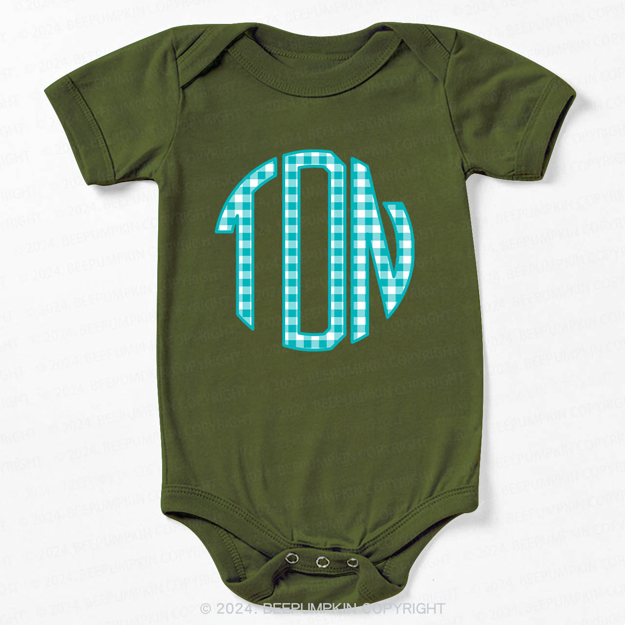 Personalized Monogrammed Bodysuit For Baby 