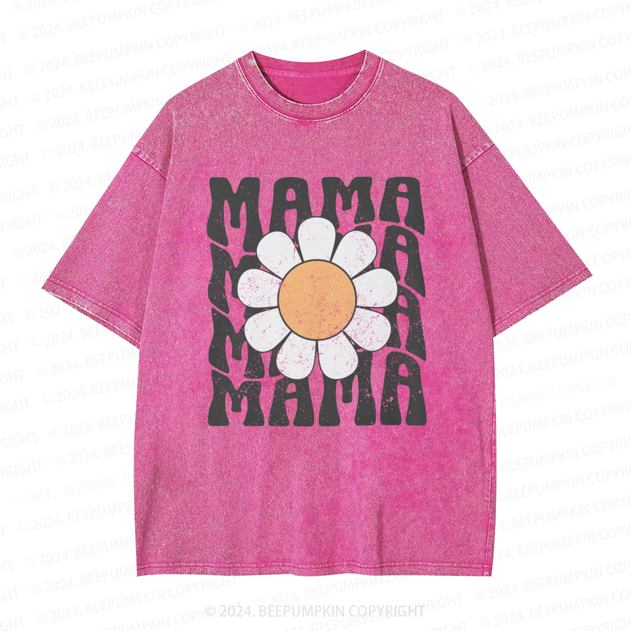 Vintage Mama Daisy Washed Tees