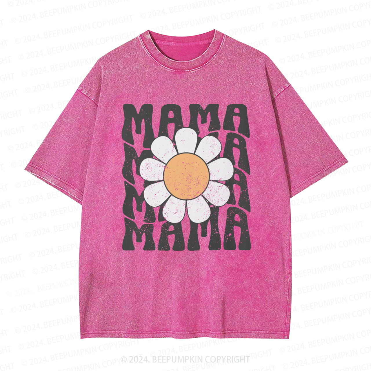 Vintage Mama Daisy Washed Tees