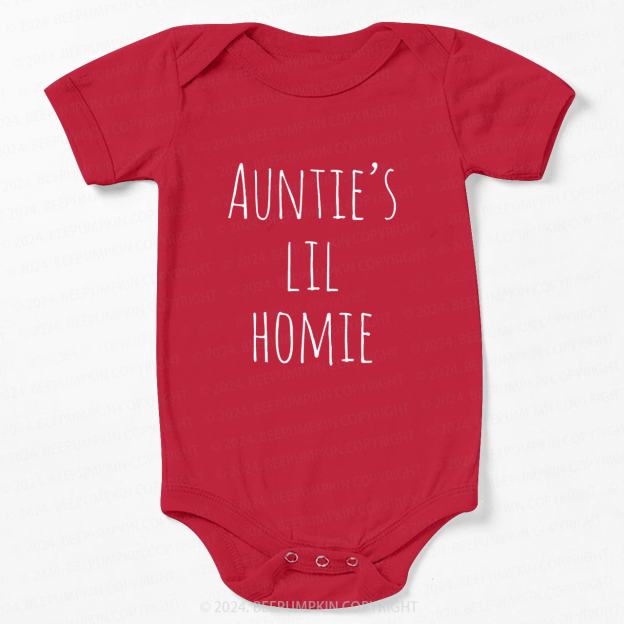 Auntie's Lil' Homie Bodysuit For Baby