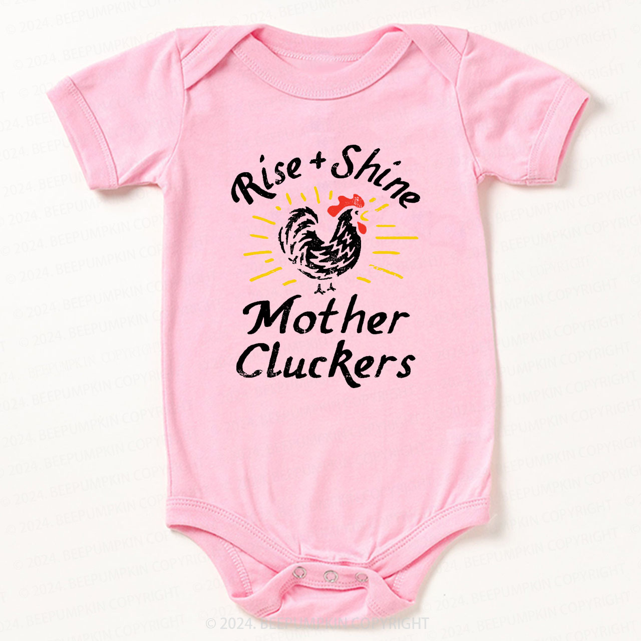 Rise & Shine Mother Cluckers Bodysuit For Baby