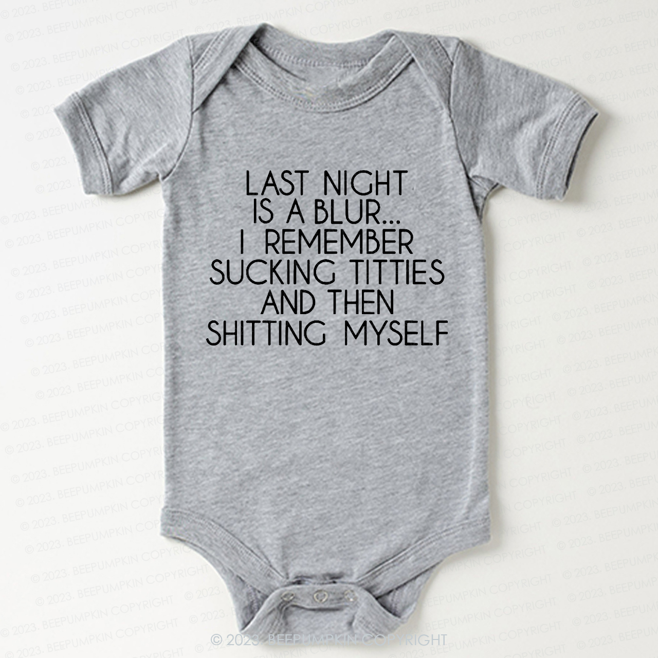 Last Night Is A Blur Bodysuit For Baby