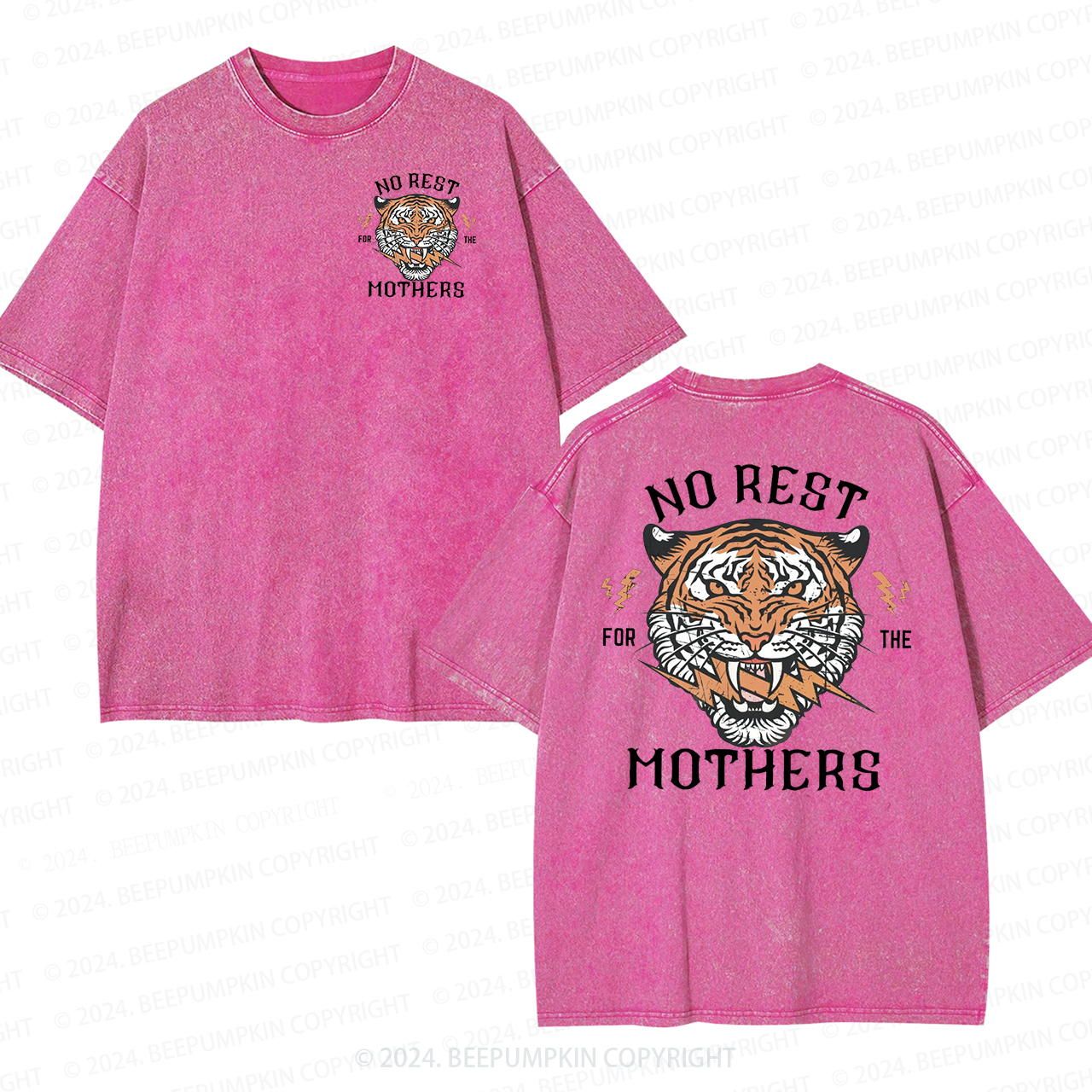 No Rest For The Mothers Mama Washed Tees