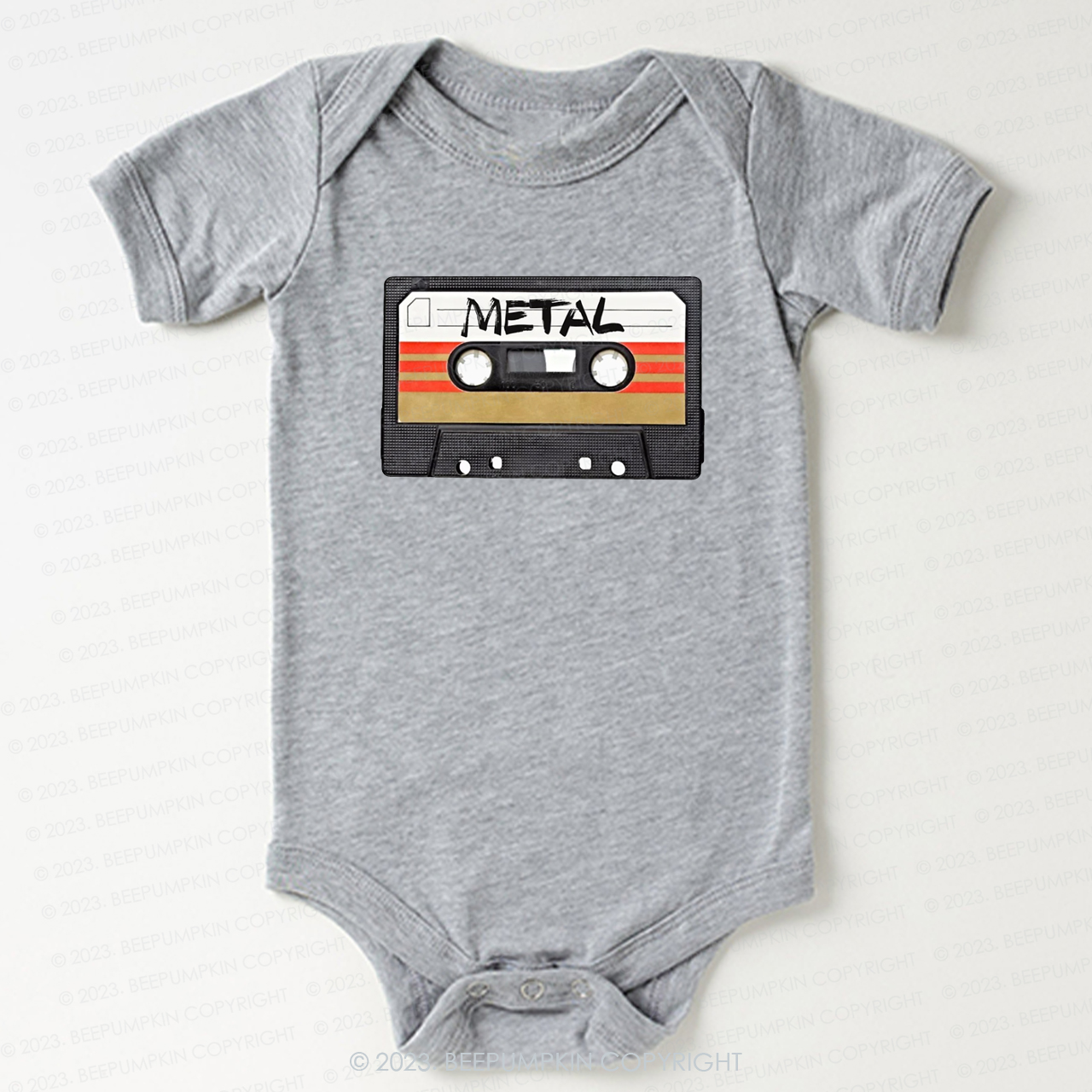 Heavy Metal Music Band Logo Classic Bodysuit For Baby 8