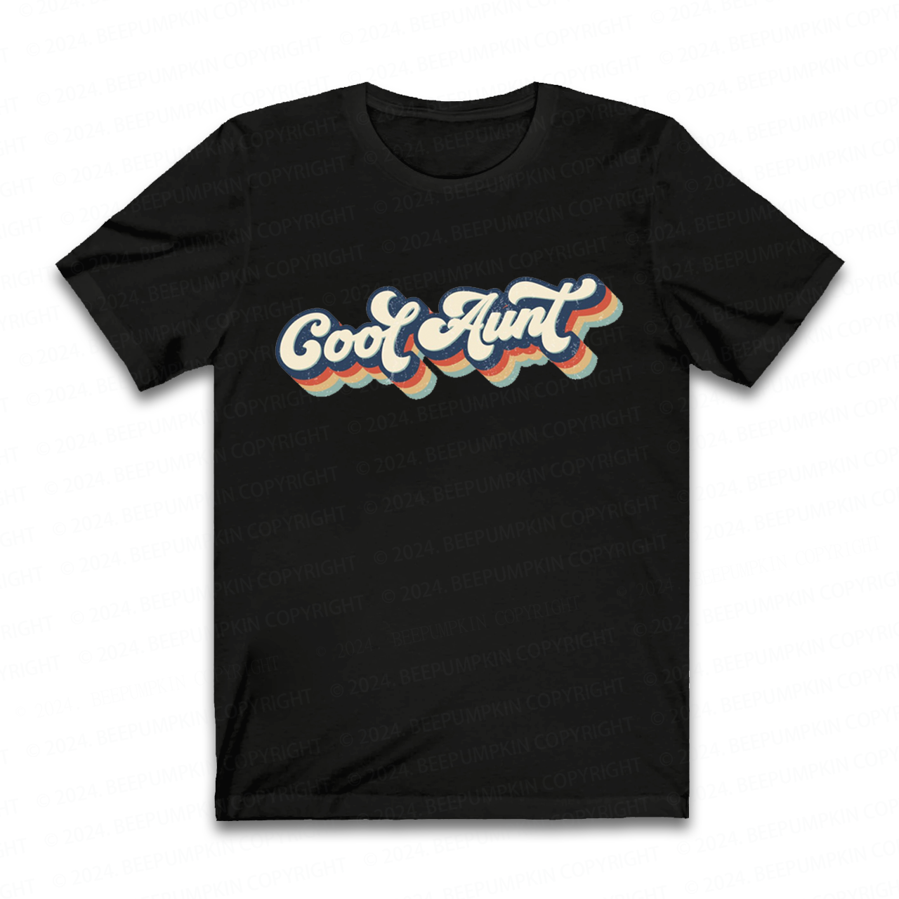  Retro Cool Aunt Auntie Shirt