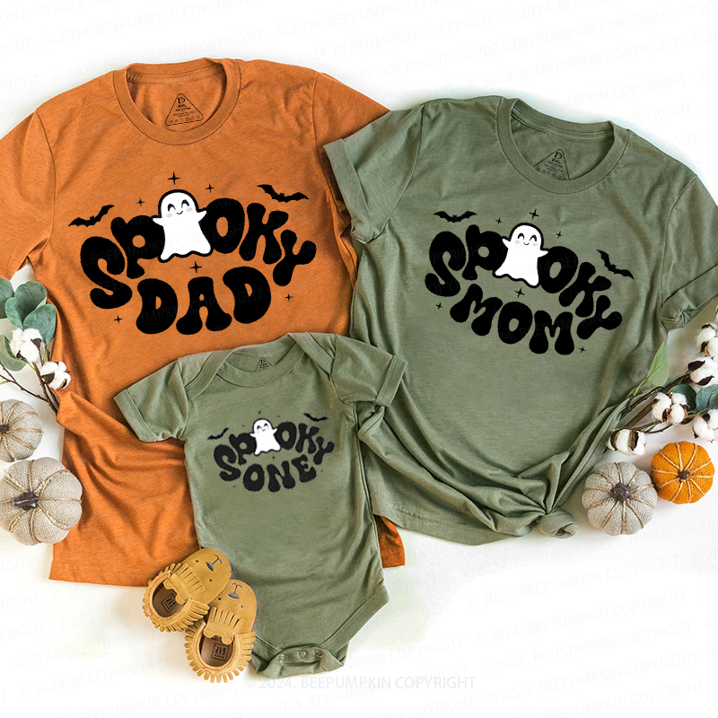 Personalized Spooky Halloween Family Matching Shirts