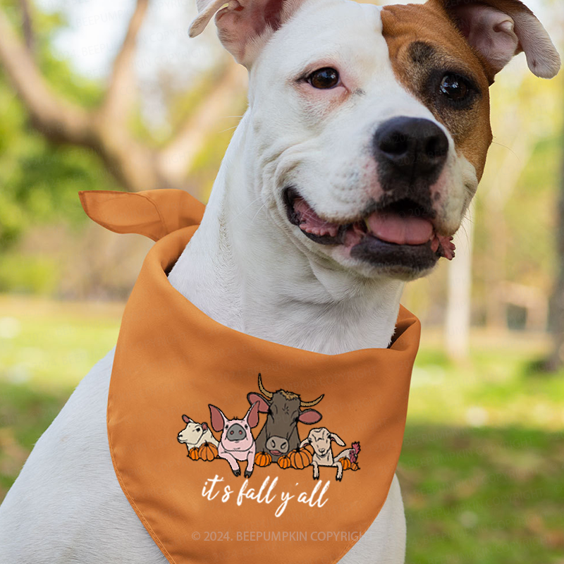 It's Fall Y'all Halloween Family Matching Shirts