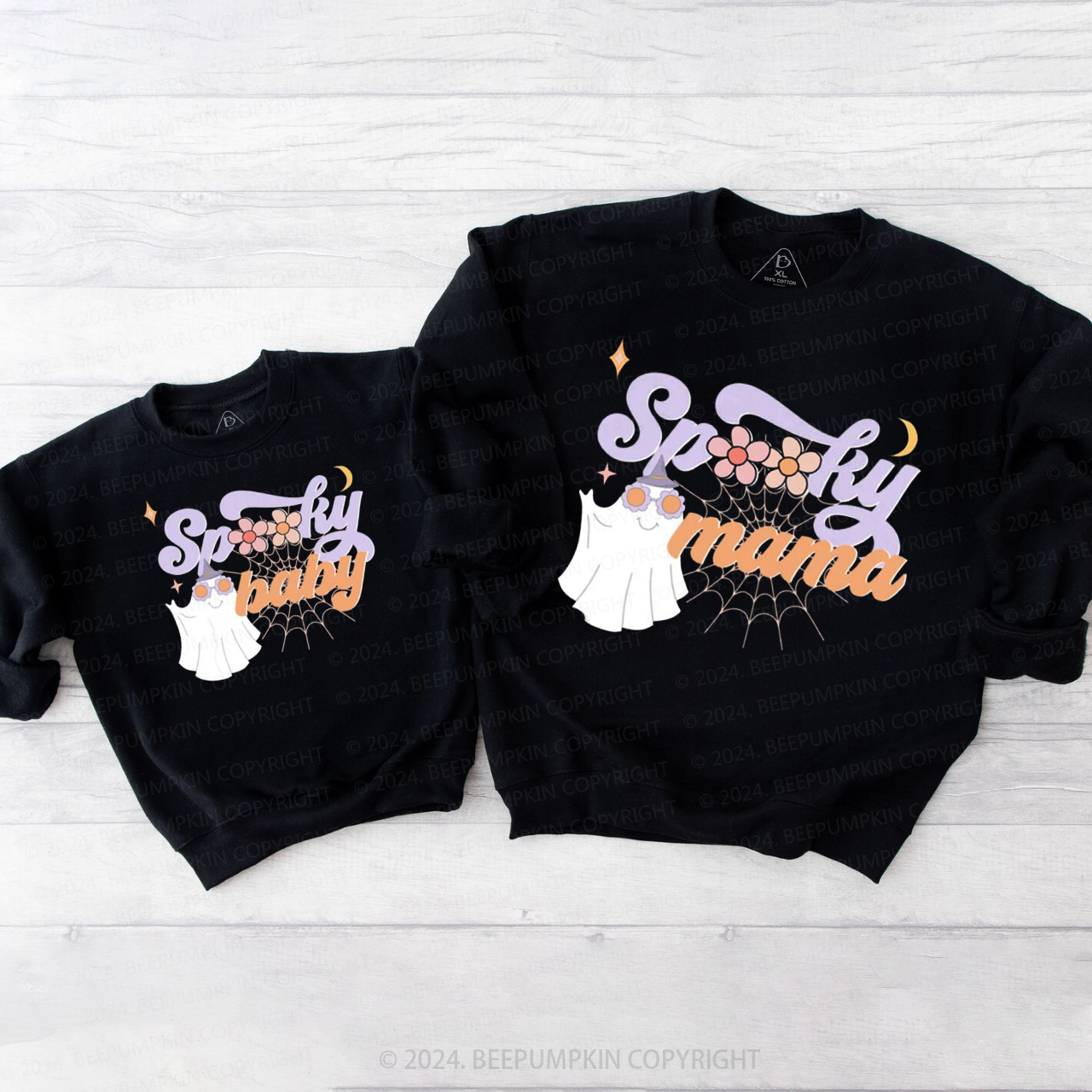 Spooky Group Halloween Family Matching Sweatshirt