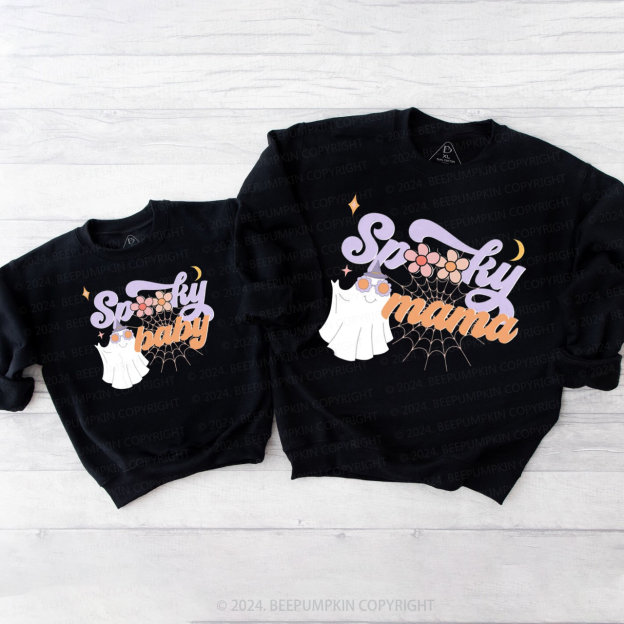 Spooky Group Halloween Family Matching Sweatshirt
