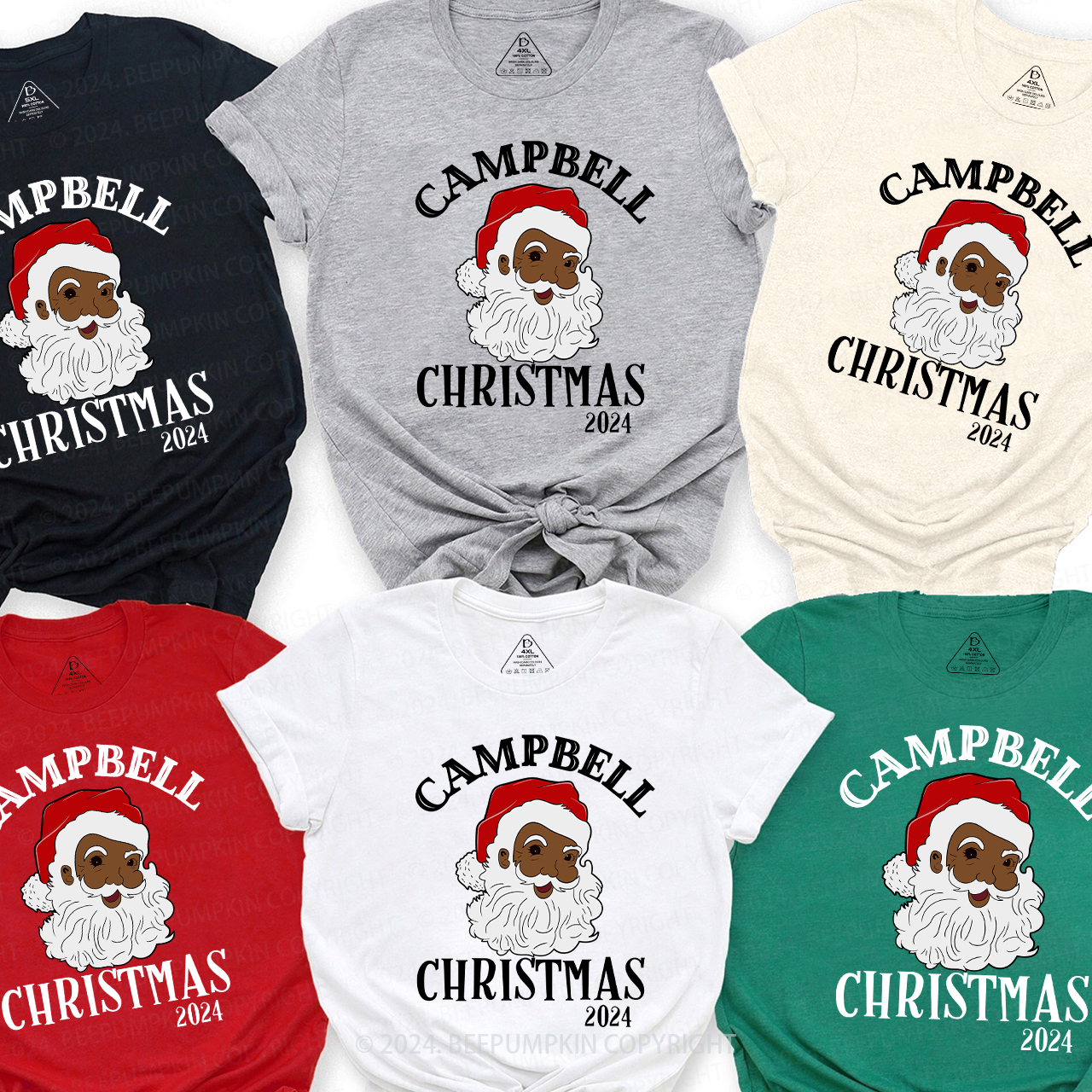 Santa Family Party Shirts Beepumpkin