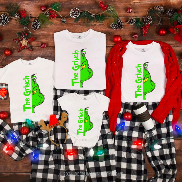 The Grinch Novelty Matching T-Shirts Beepumpkin