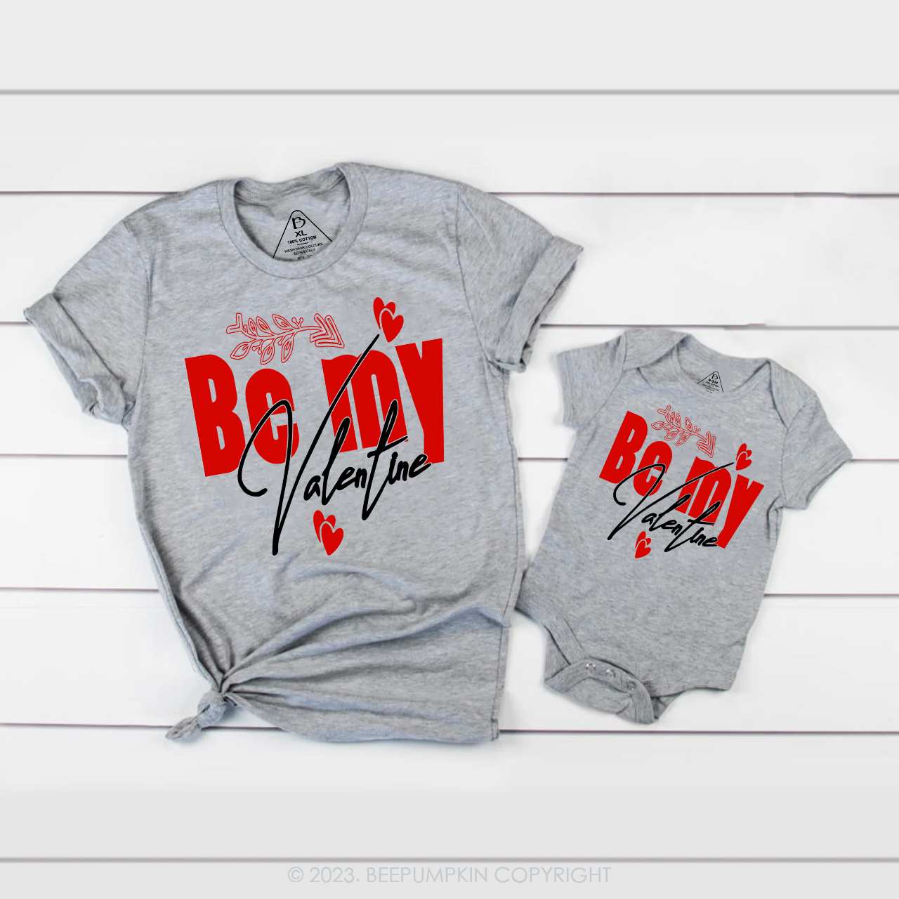 Be My Valentine Love Family Matching Shirts
