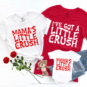 Image of Little Crush Family Matching Valentine's Shirts