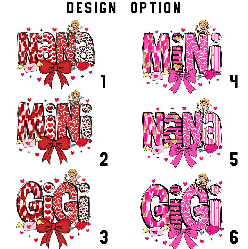 Valentine Cupid Bow Sweatshirt For Mama