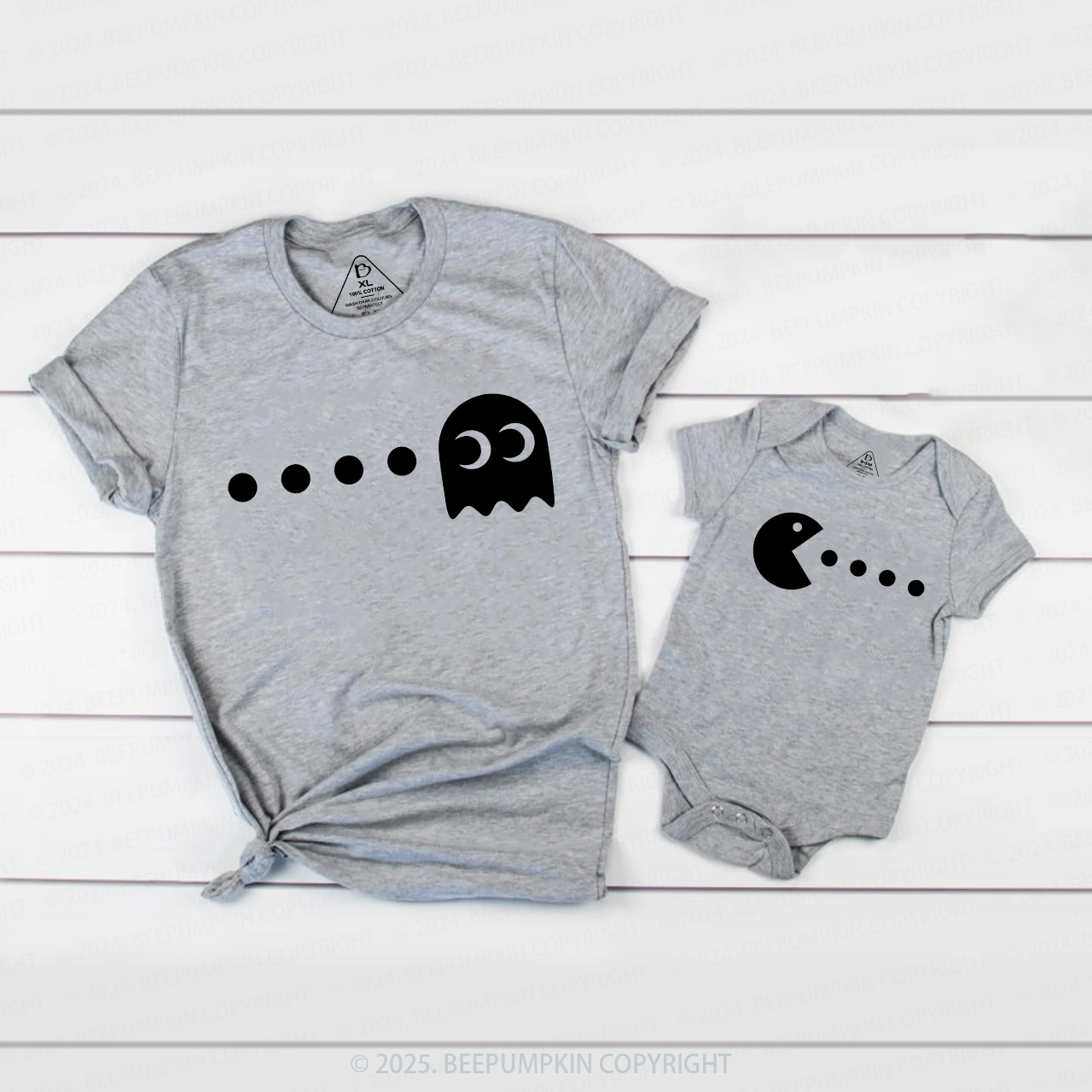 Pacman&Ghost Family Matching Shirts
