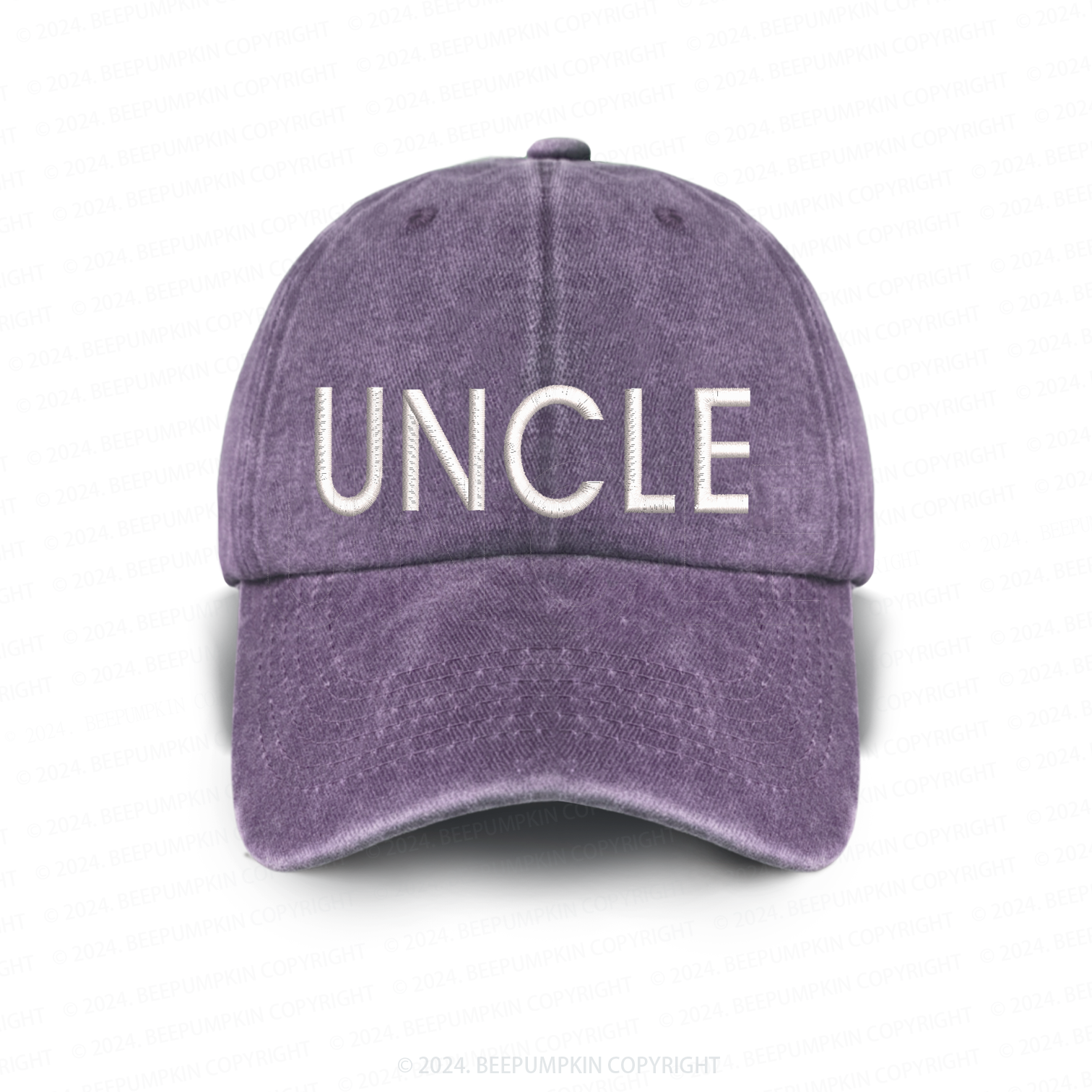 Vintage Washed UNCLE Embroidered Baseball Cap