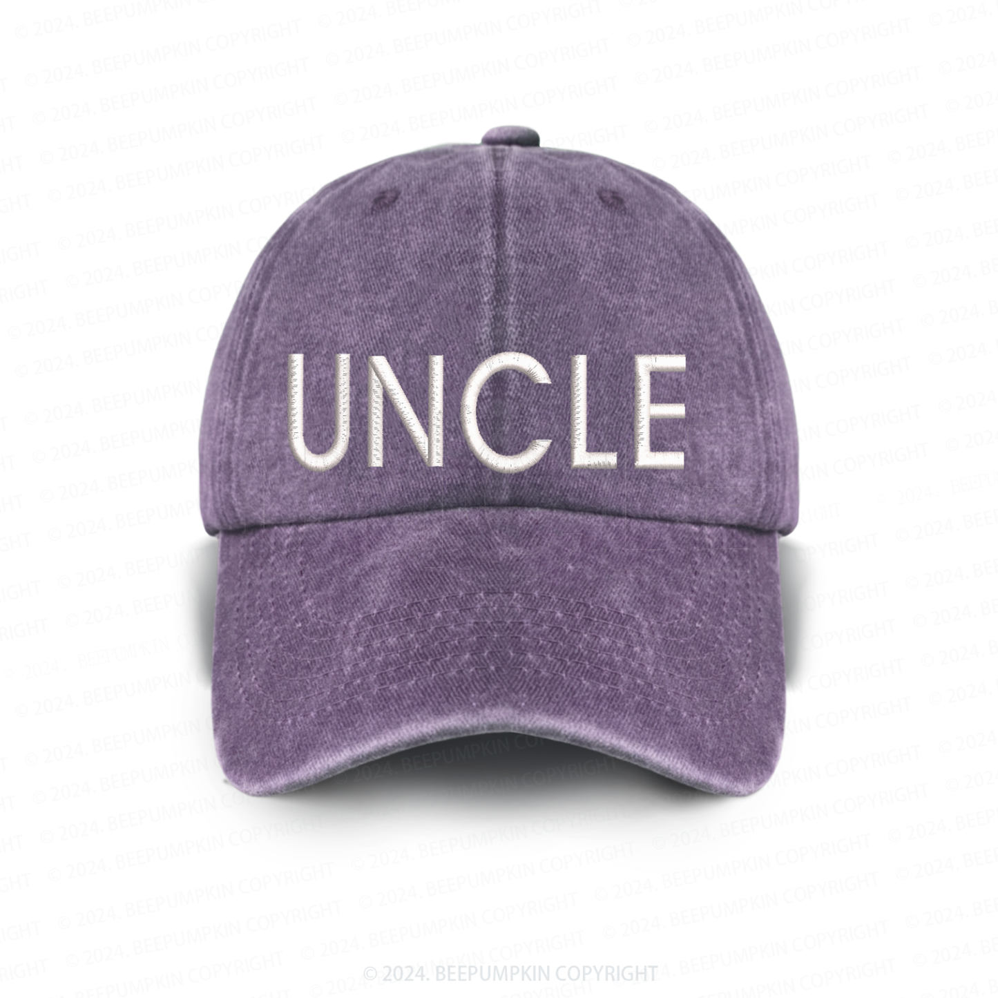 Vintage Washed UNCLE Embroidered Baseball Cap