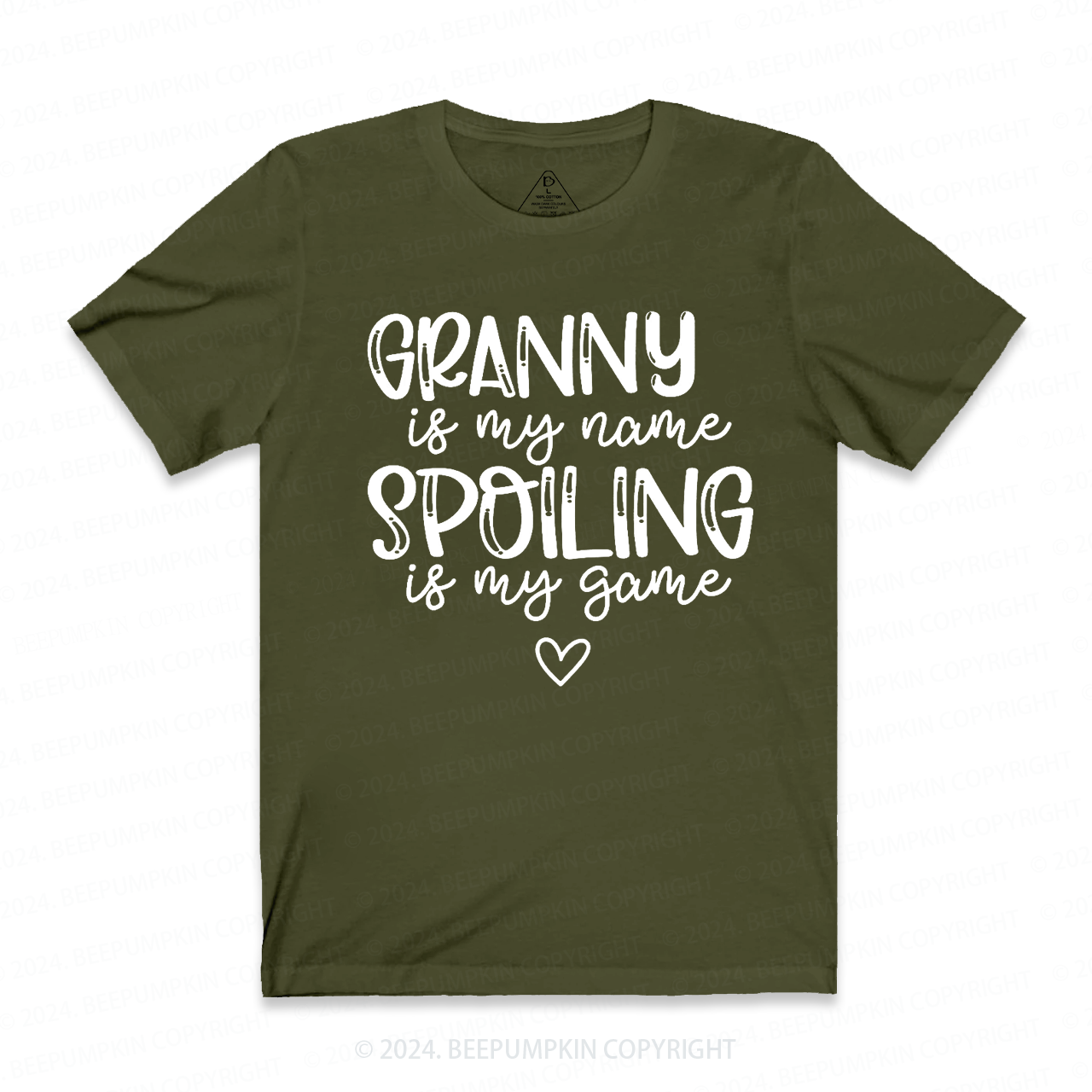 Personalized Name Spoiling Is My Game Grandma T-Shirts 