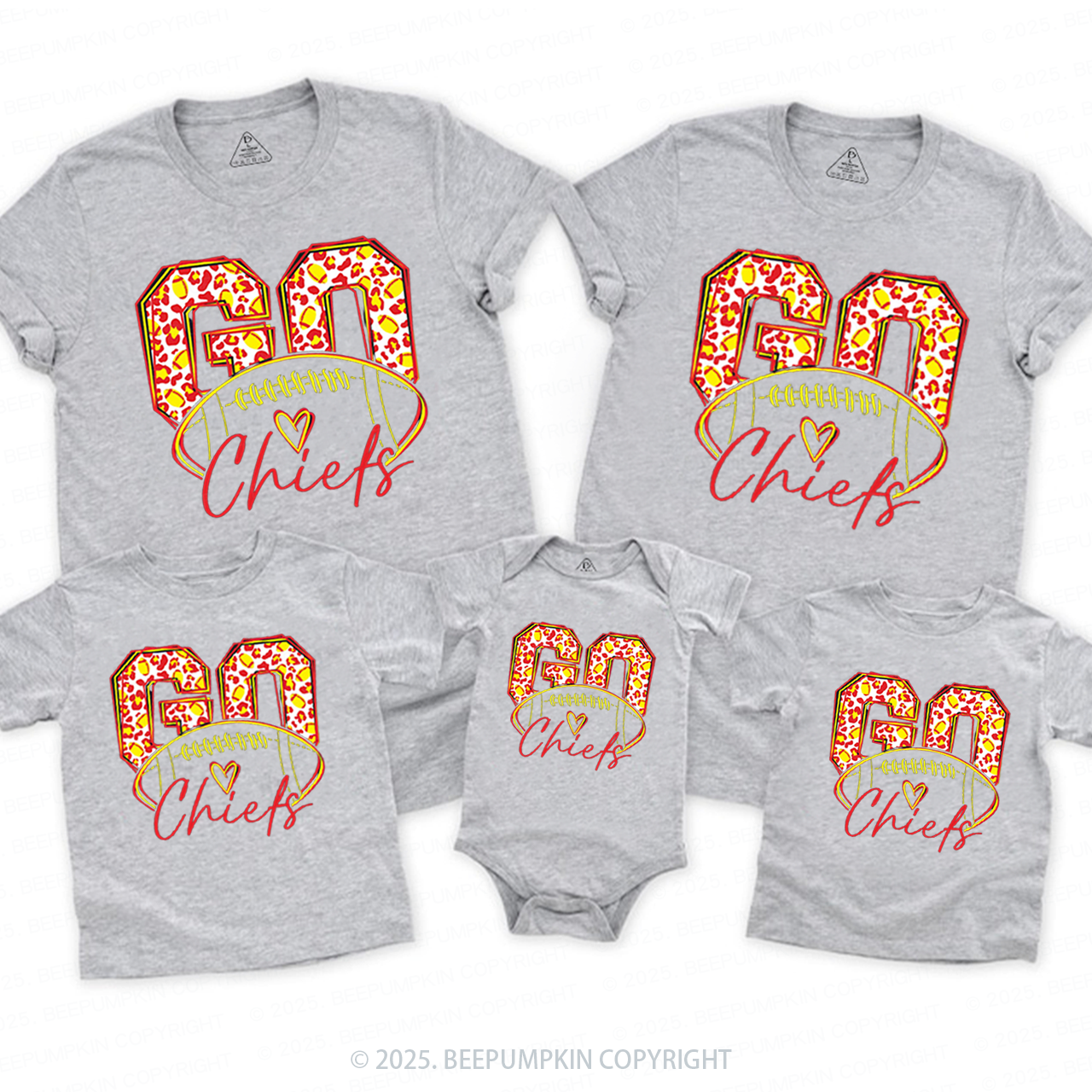 Football KC Fan Family Matching Tees Beepumpkin
