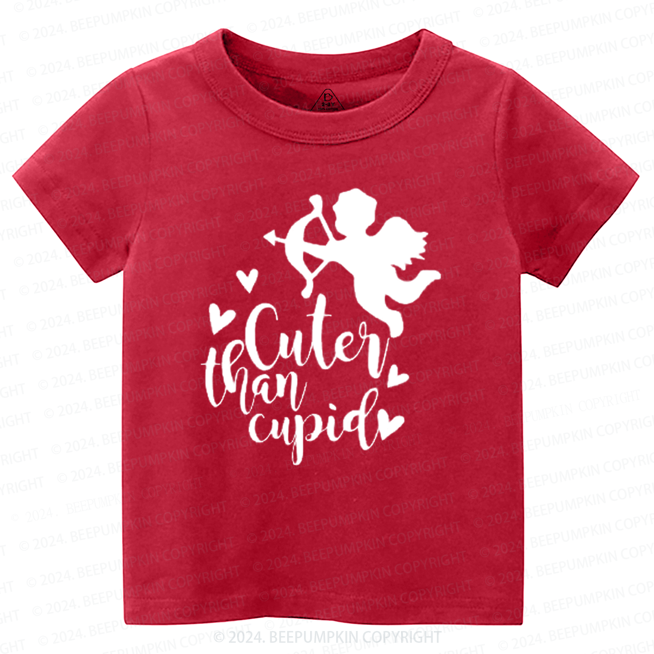 Cuter Than Cupid Valentine Kids Shirt