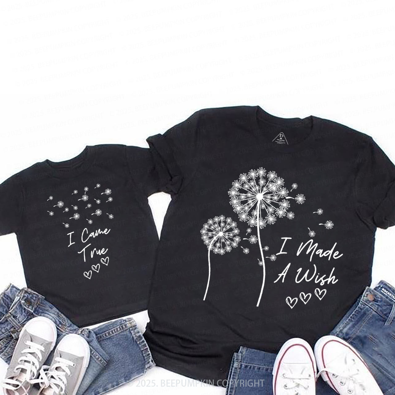 I Made A Wish I Came True Mom&Me Matching Tees