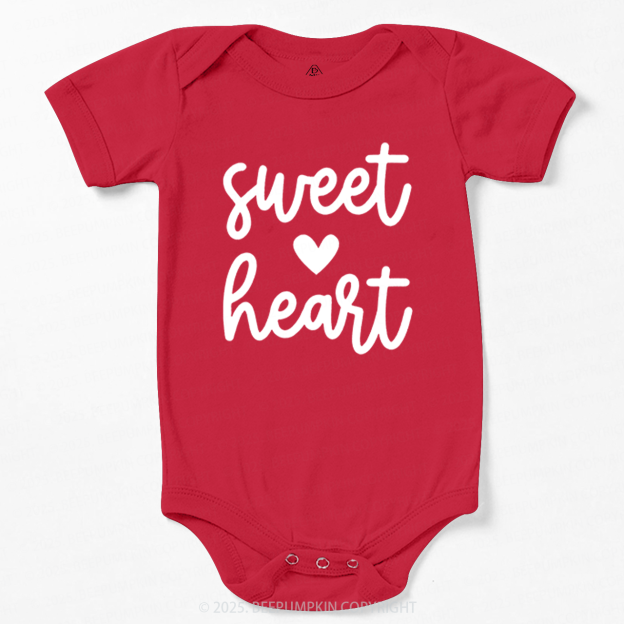 Sweetheart Valentines Day Bodysuit Beepumpkin