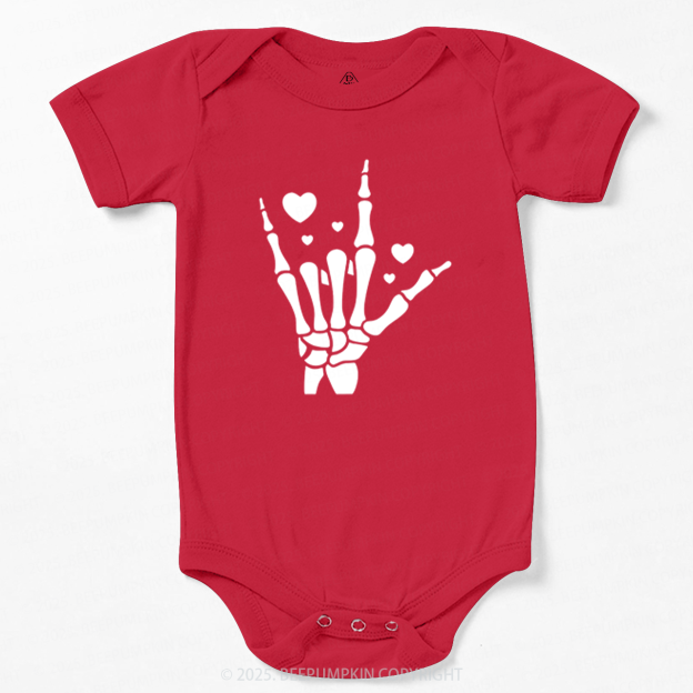 Funny Valentines Day Bodysuit Beepumpkin