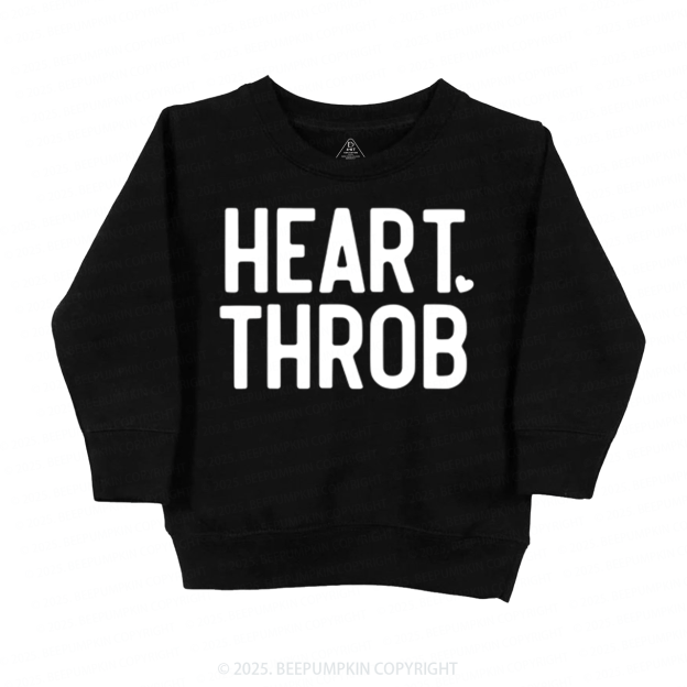 Heart Throb Valentine's Day Kid's Sweatshirt