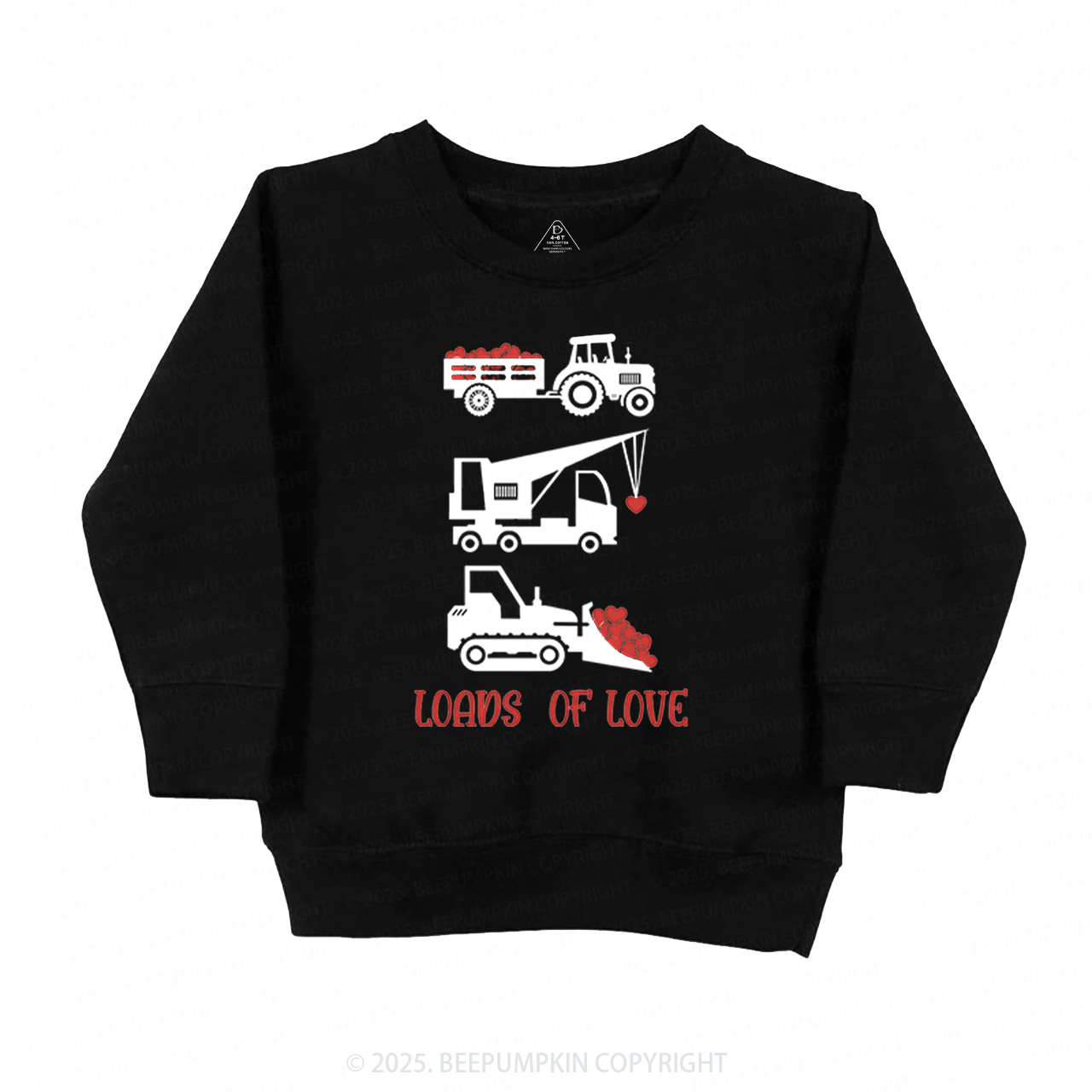 Loads of Love Valentine's Day Kid's Sweatshirt