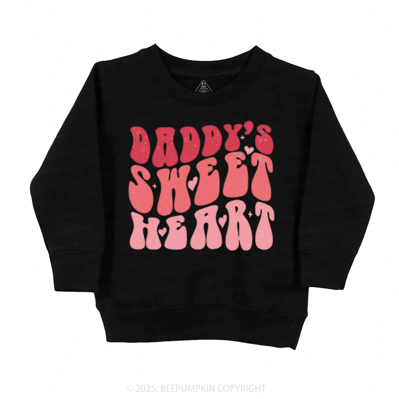 Daddy's Sweet Heart Valentine's Day Kid's Sweatshirt