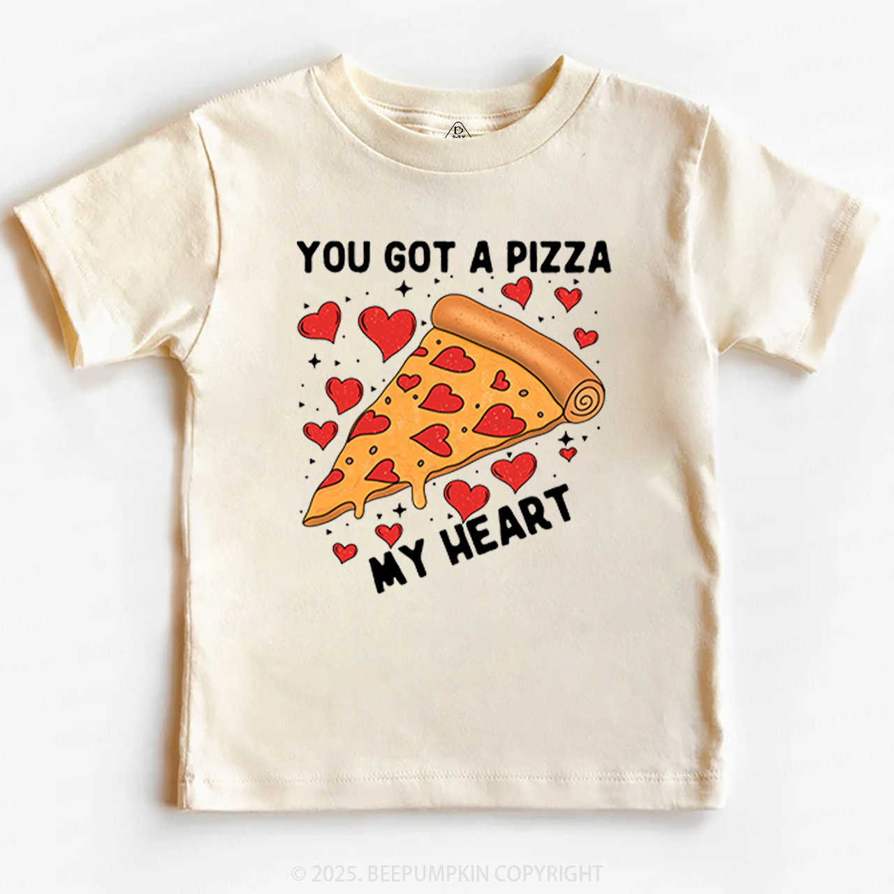 You Got A Pizza My Heart Valentine's Day Toddler&Kid's Tees Beepumpkin