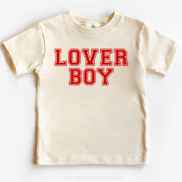 Lover Boy Valentine's Day Toddler&Kid's Tees Beepumpkin
