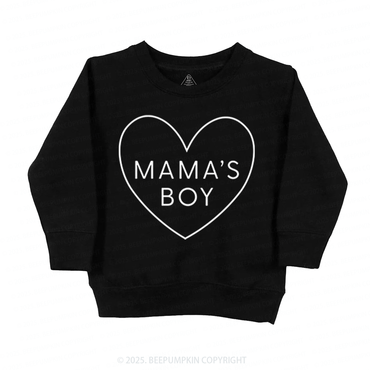 Mama's Boy Valentine's Day Kid's Sweatshirt