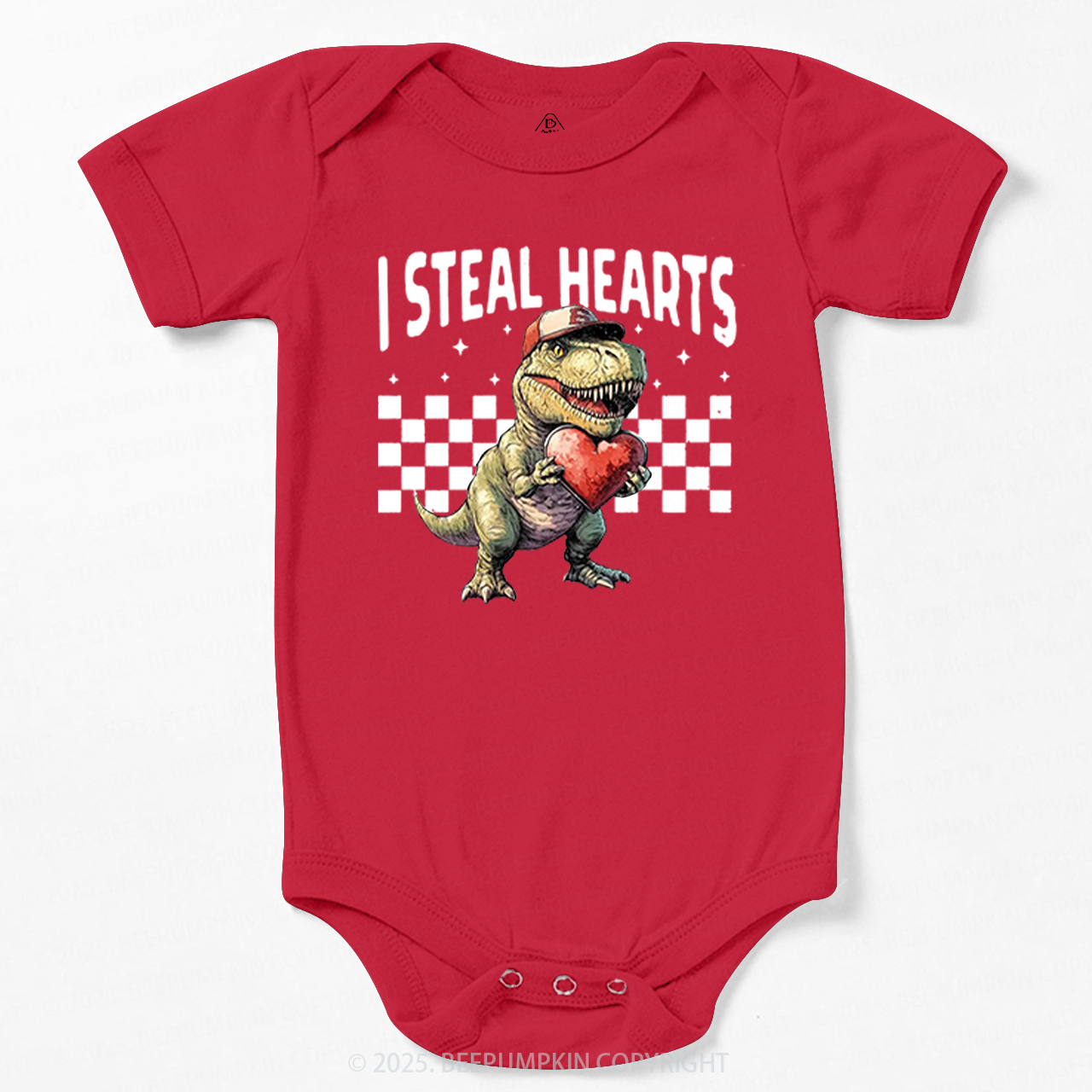 I Steal Hearts Valentine's Day Bodysuit Beepumpkin