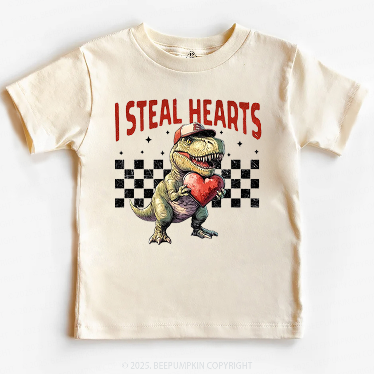 I Steal Hearts Valentine's Day Toddler&Kid's Tees Beepumpkin