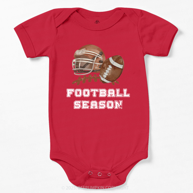 Football Season Bodysuit Beepumpkin 