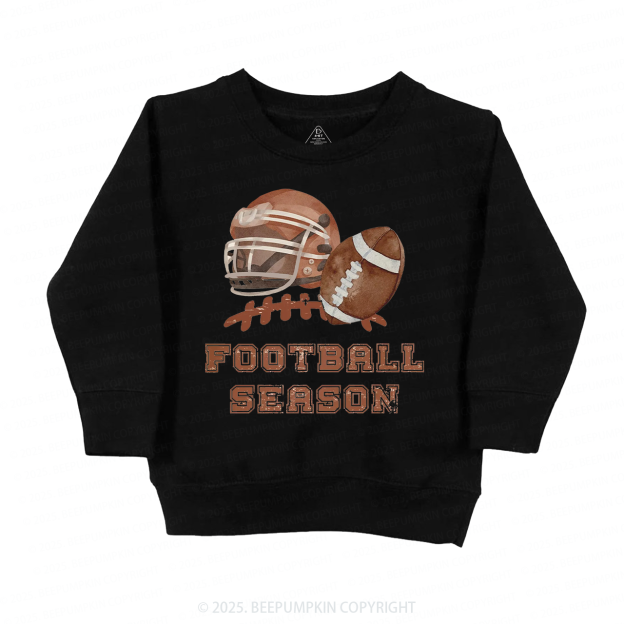 Football Season Football Kid's Sweatshirt