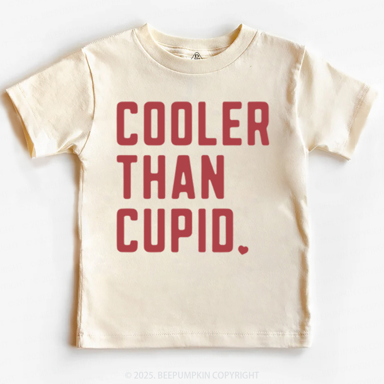 Cooler Than Cupid Valentine's Day Toddler&Kid's Tees Beepumpkin