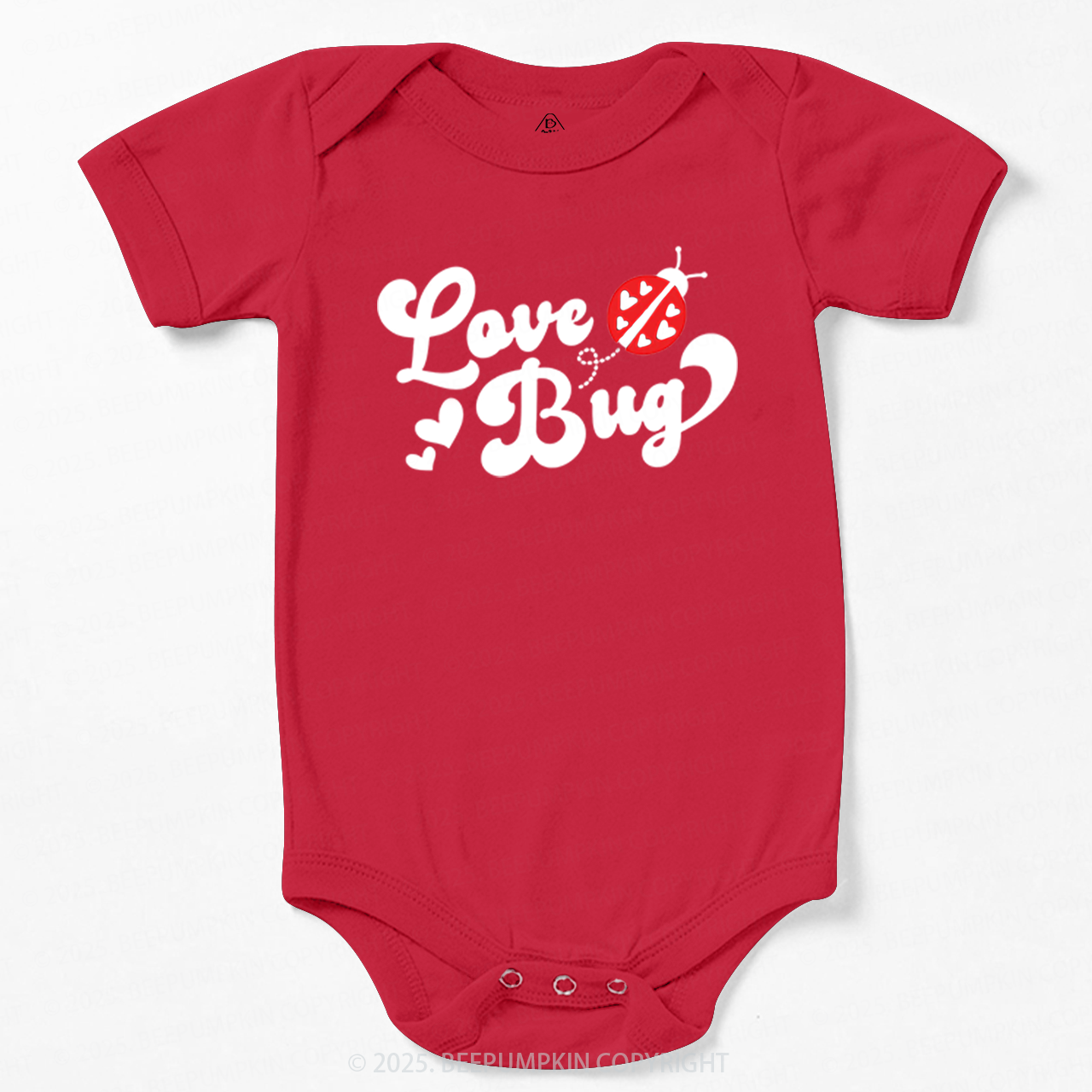 Love Bug Valentine's Day Bodysuit Beepumpkin