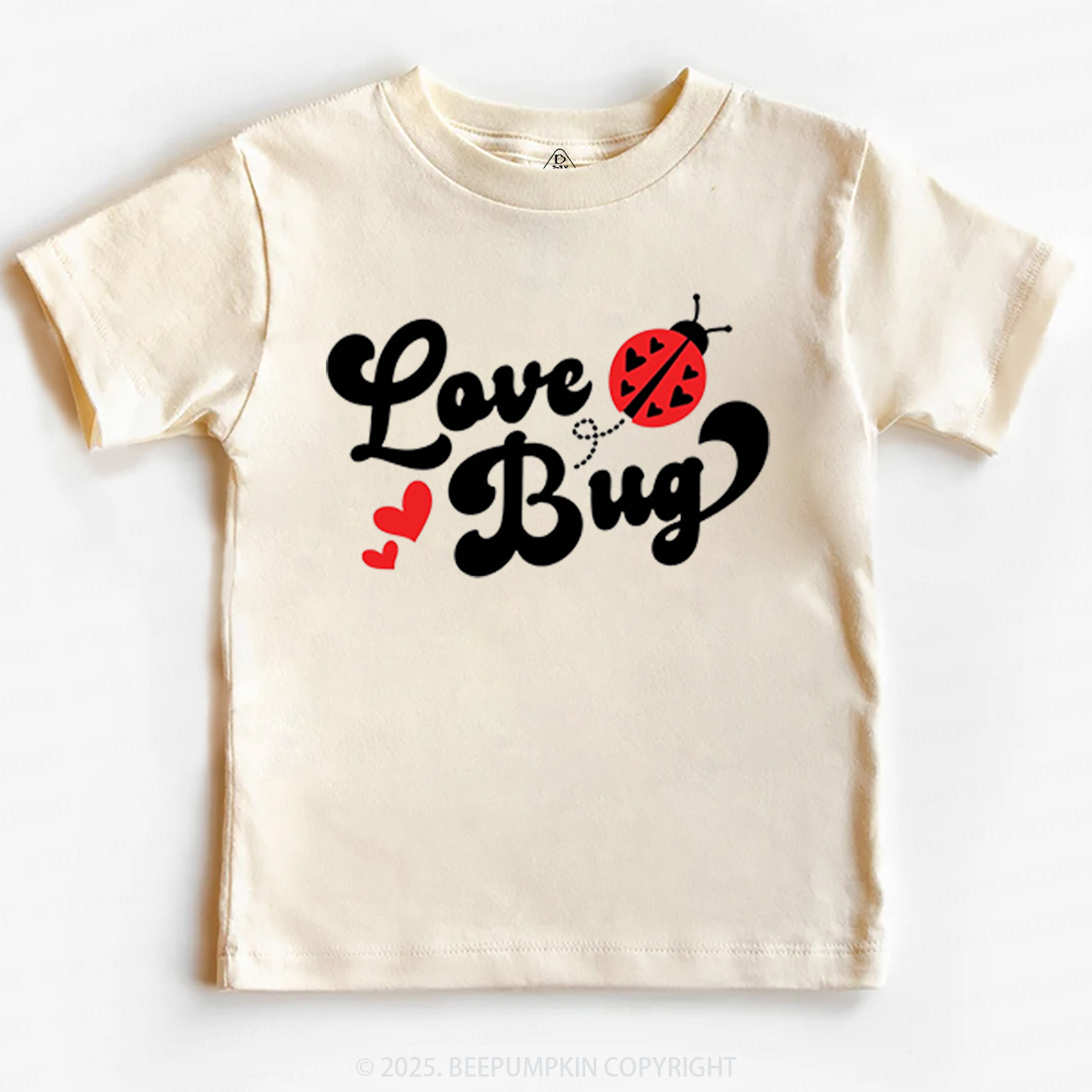Love Bug Valentine's Day Toddler&Kid's Tees Beepumpkin