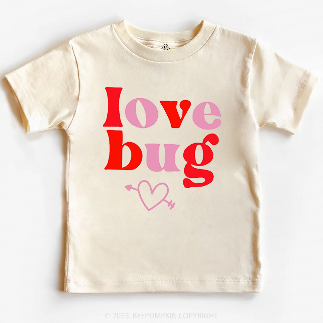 Love Bug Valentine's Day Toddler&Kid's Tees Beepumpkin 2