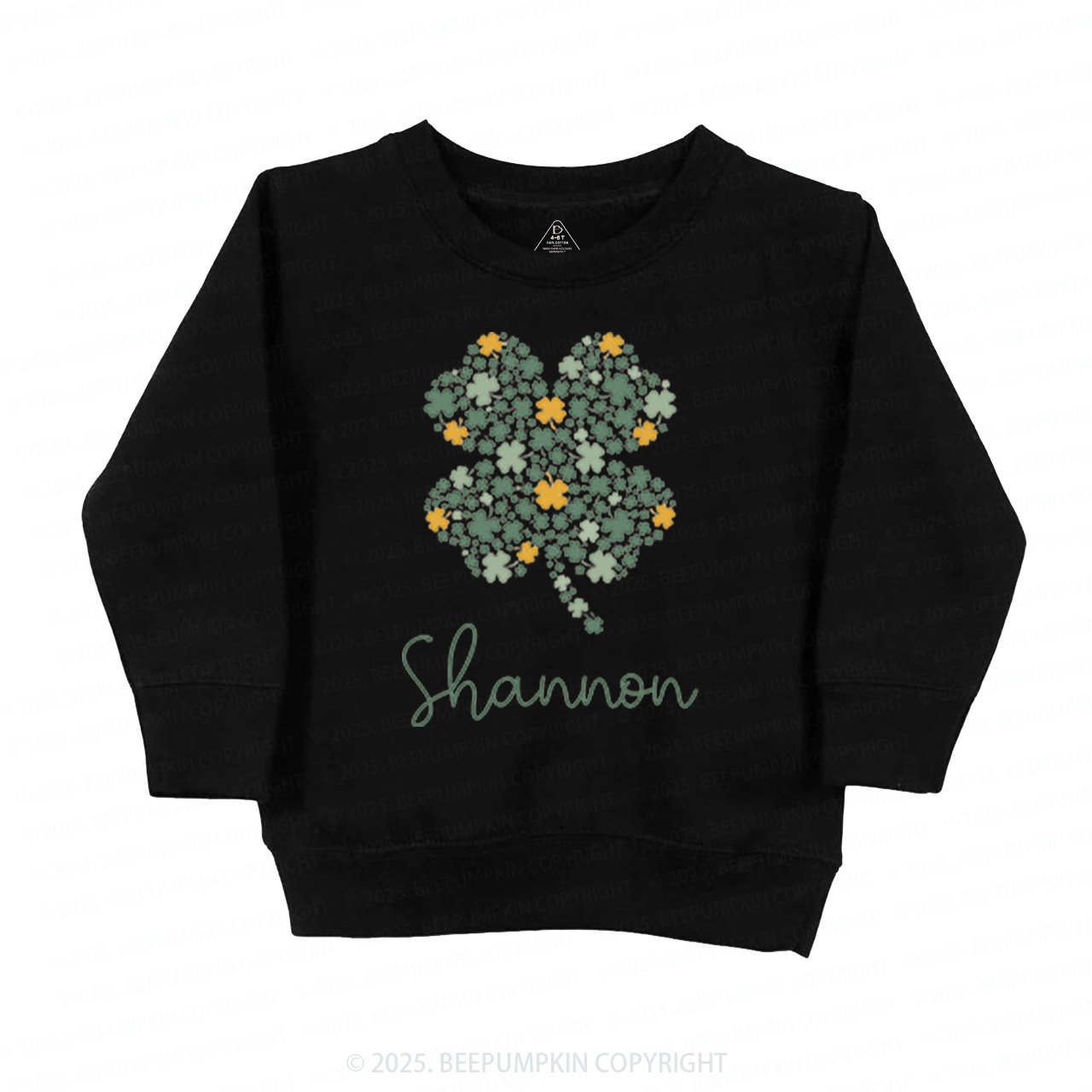 Personalized Name St. Patrick's Day Kid's Sweatshirt