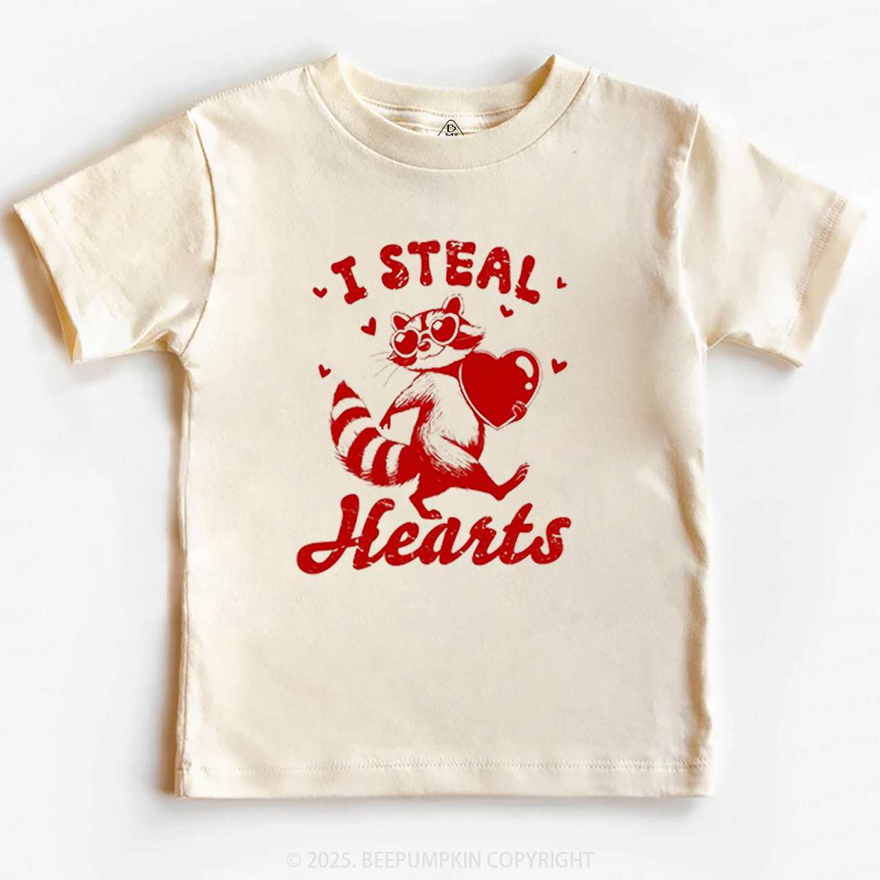 I Steal Hearts Valentine's Day Toddler&Kid's Tees Beepumpkin